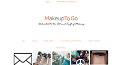 Desktop Screenshot of makeuptogo.com